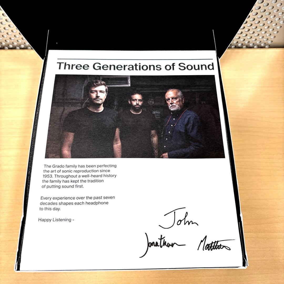 GRADO ヘッドフォン SR80x Prestige Series