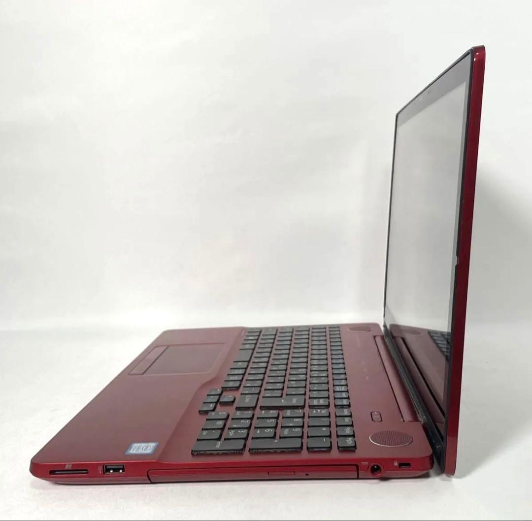 最高峰i7✨たっぷり1000GB✨富士通ノートPC✨Win11✨上品レッド