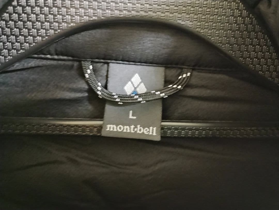モンベル mont-bell U.L.サーマラップ ベスト　メンズ L　ブラック