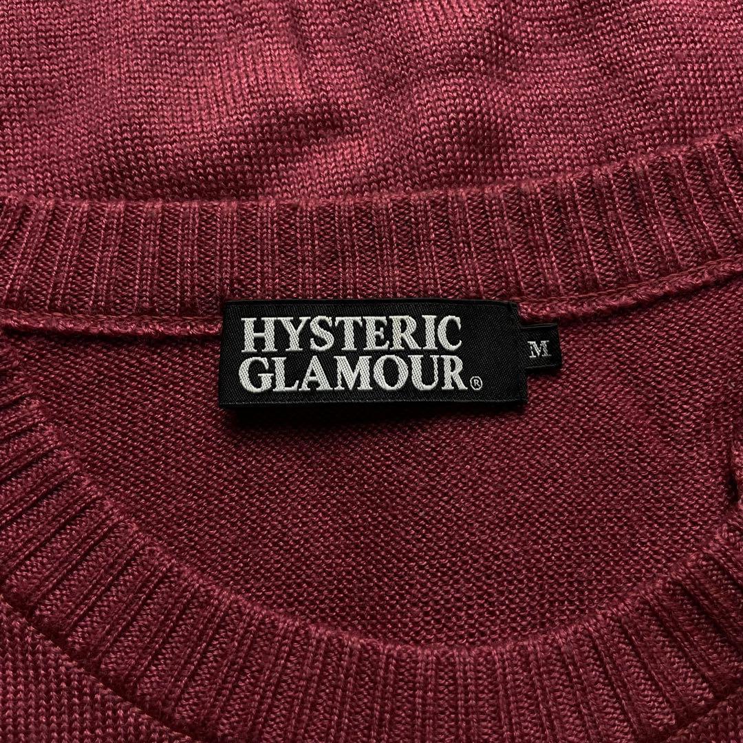 3404 U【美品・希少モデル】ヒステリックグラマー☆ヒスガール ニット ピンク