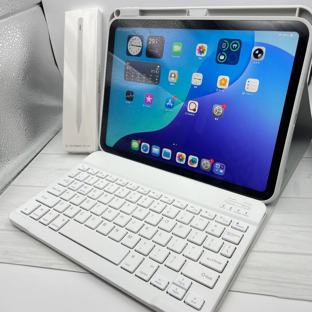 【ほぼ未使用】BT100％ 256GB 第10世代 キーボードケース＋ペンシル