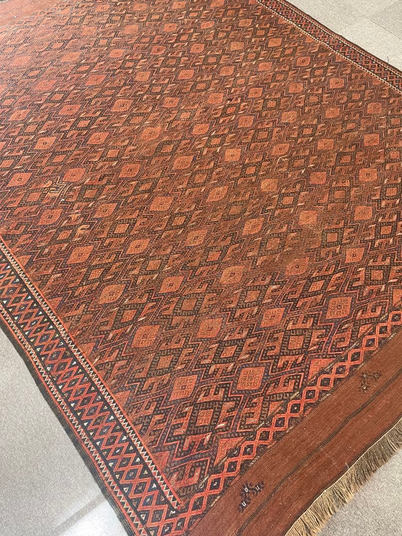 VINTAGEペルシャ手織りキリム高品質238x180cm