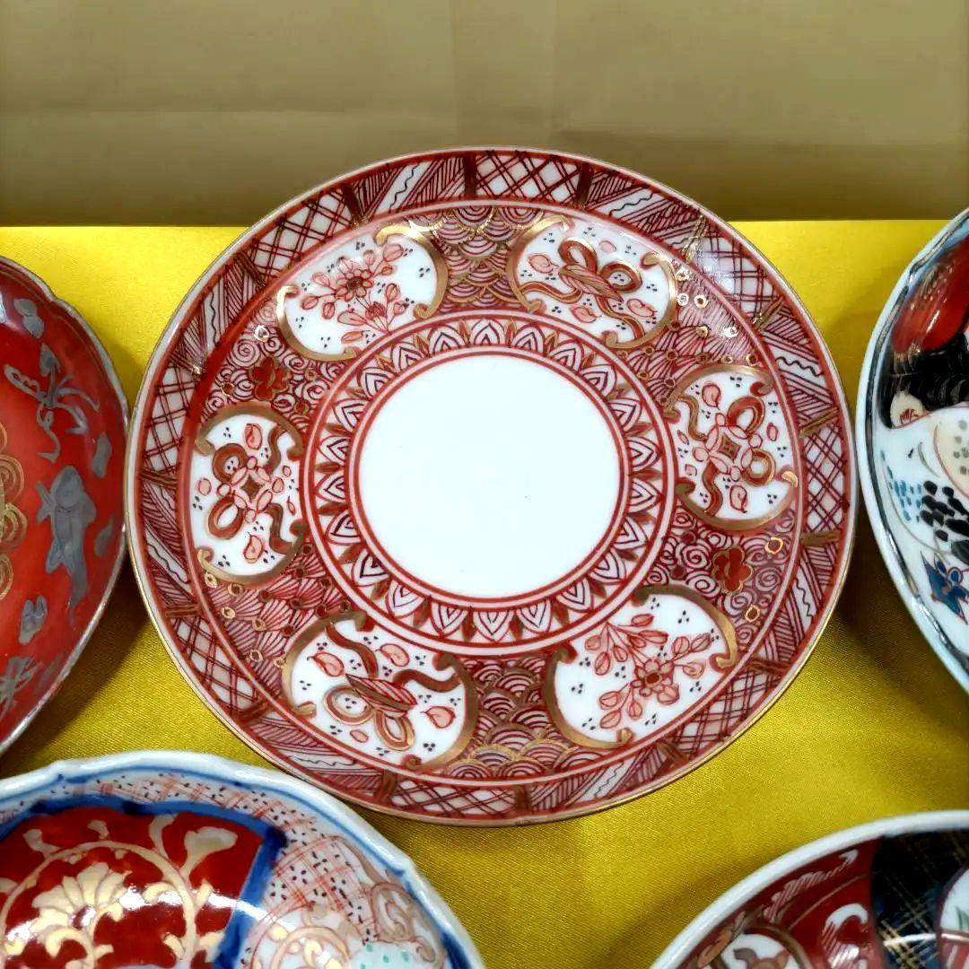 有田焼伊万里焼古伊万里大聖寺伊万里九谷焼古九谷豆皿小皿4寸皿10客アソートセット