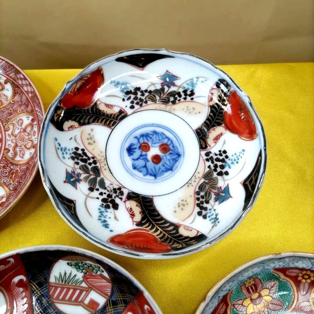 有田焼伊万里焼古伊万里大聖寺伊万里九谷焼古九谷豆皿小皿4寸皿10客アソートセット