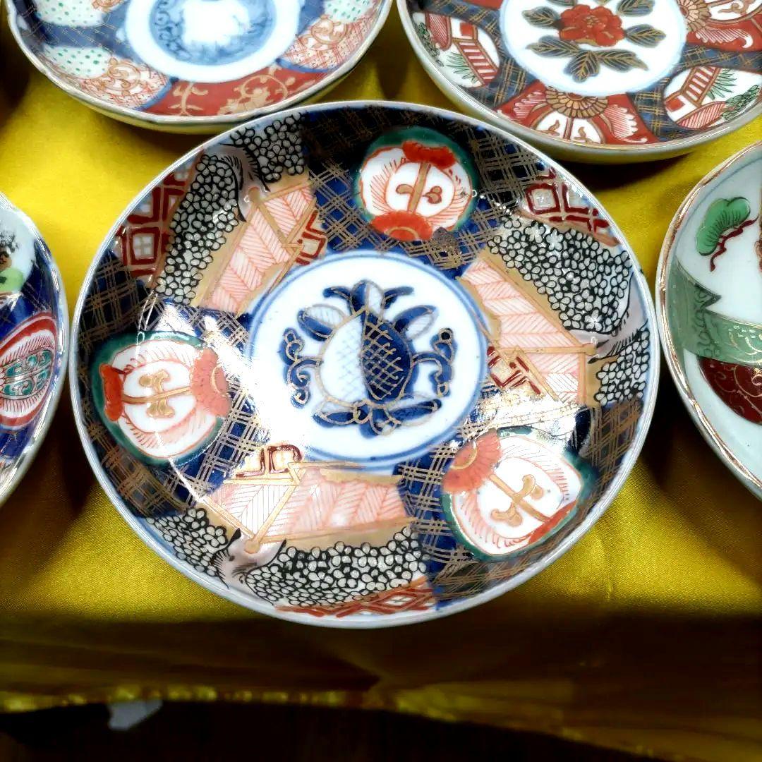 有田焼伊万里焼古伊万里大聖寺伊万里九谷焼古九谷豆皿小皿4寸皿10客アソートセット