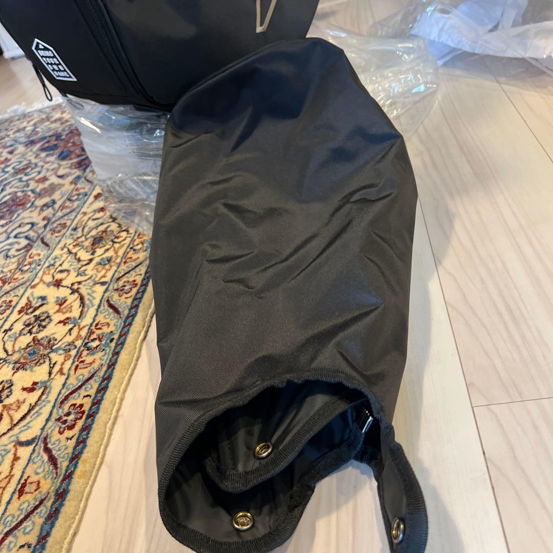 adidasブラック キャディバッグ