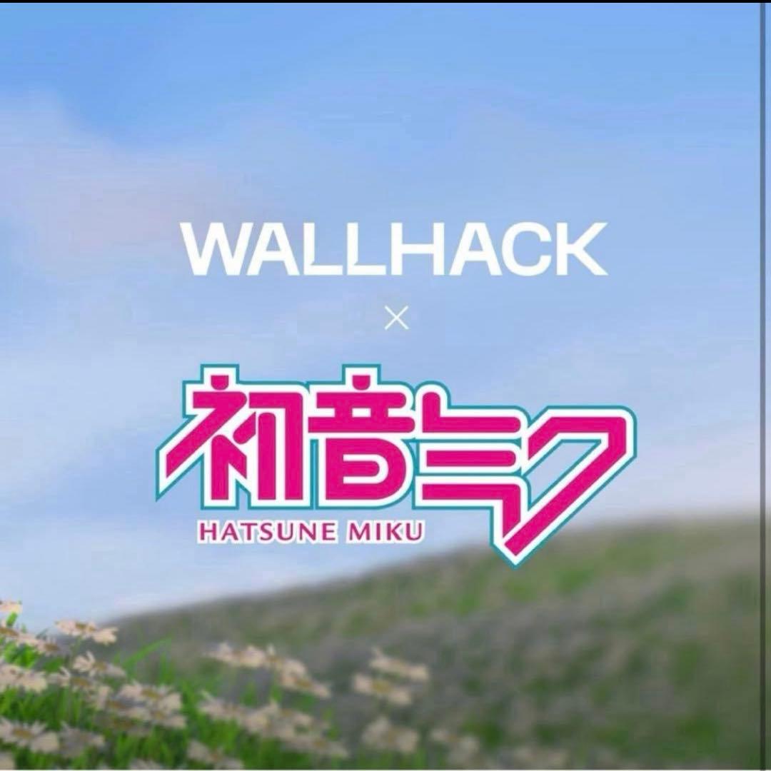 初音ミクガラスマウスパッド wallhack SP-004