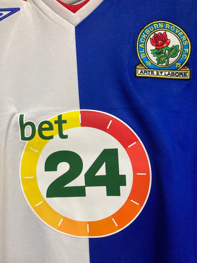 アンブロ　ブラックバーン　長袖ユニホーム　US Mサイズ 未使用品