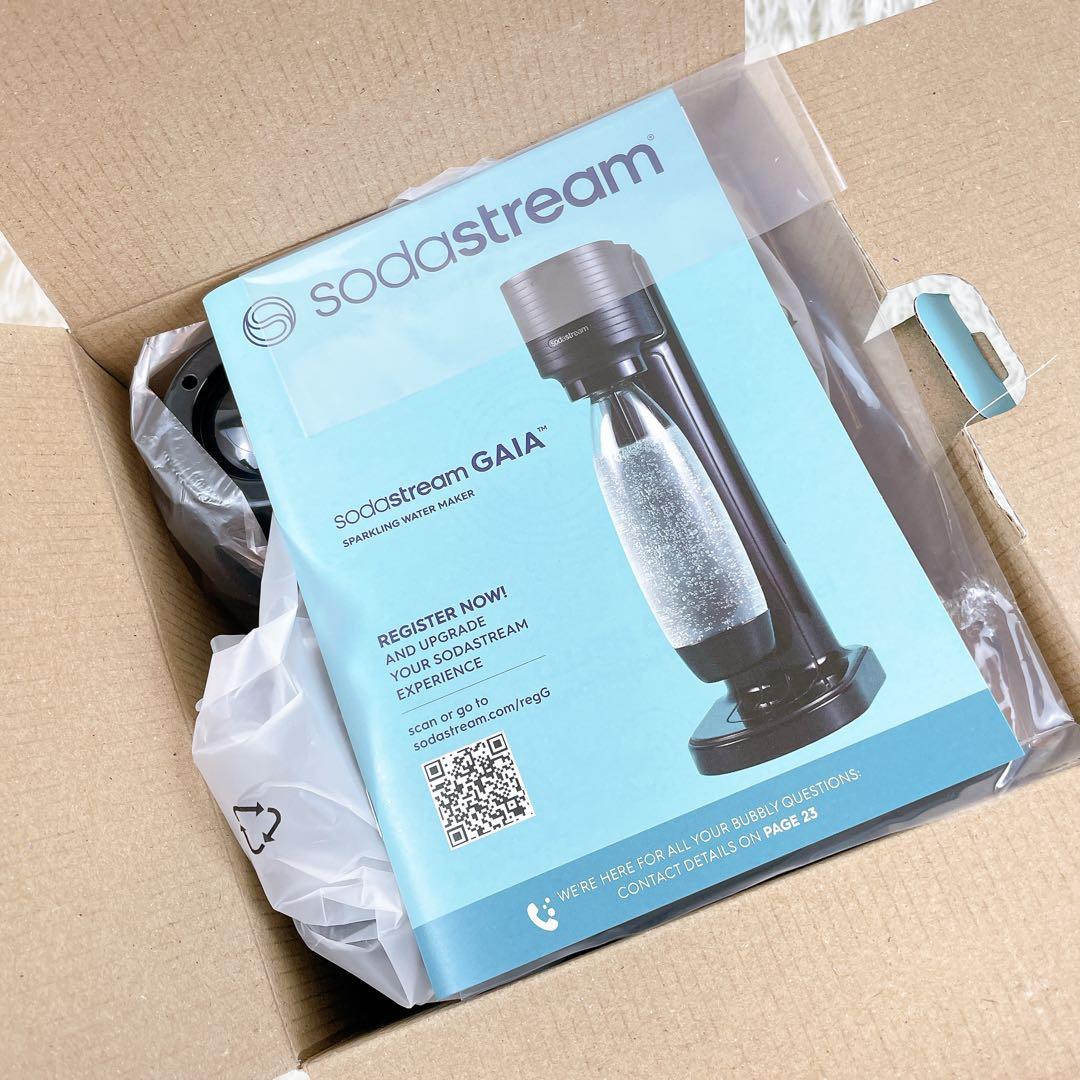 新品未使用✨sodastream GAlA ブラック 炭酸水メーカー