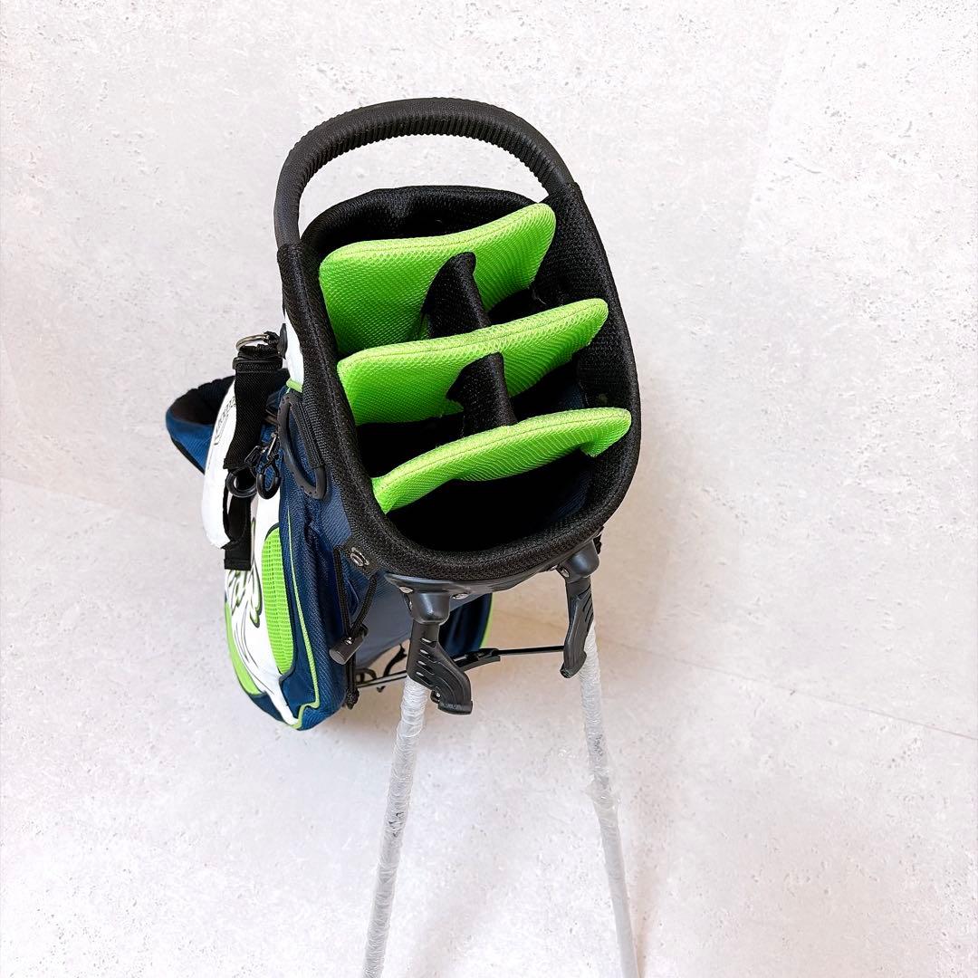 美品 キャロウェイ キャディバッグ スタンド式 9型 6分割 46インチ メンズ