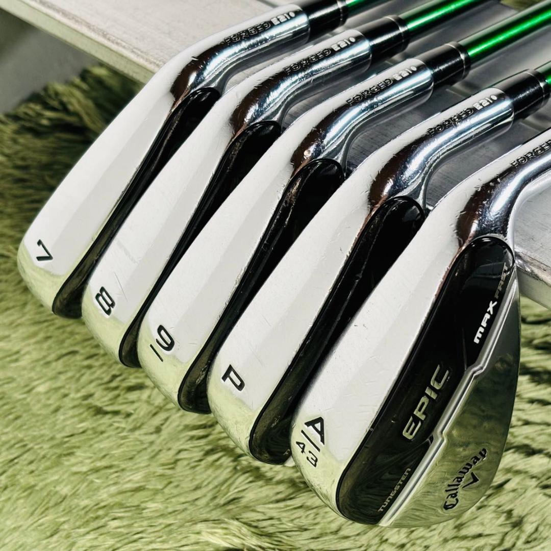 キャロウェイ エピックマックスファスト アイアン5本セット メンズゴルフ 初心者