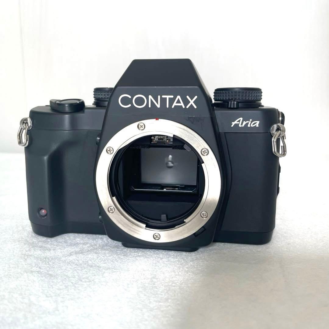 【良品_動作確認済】Contax Aria コンタックス　アリア　フィルムカメラ