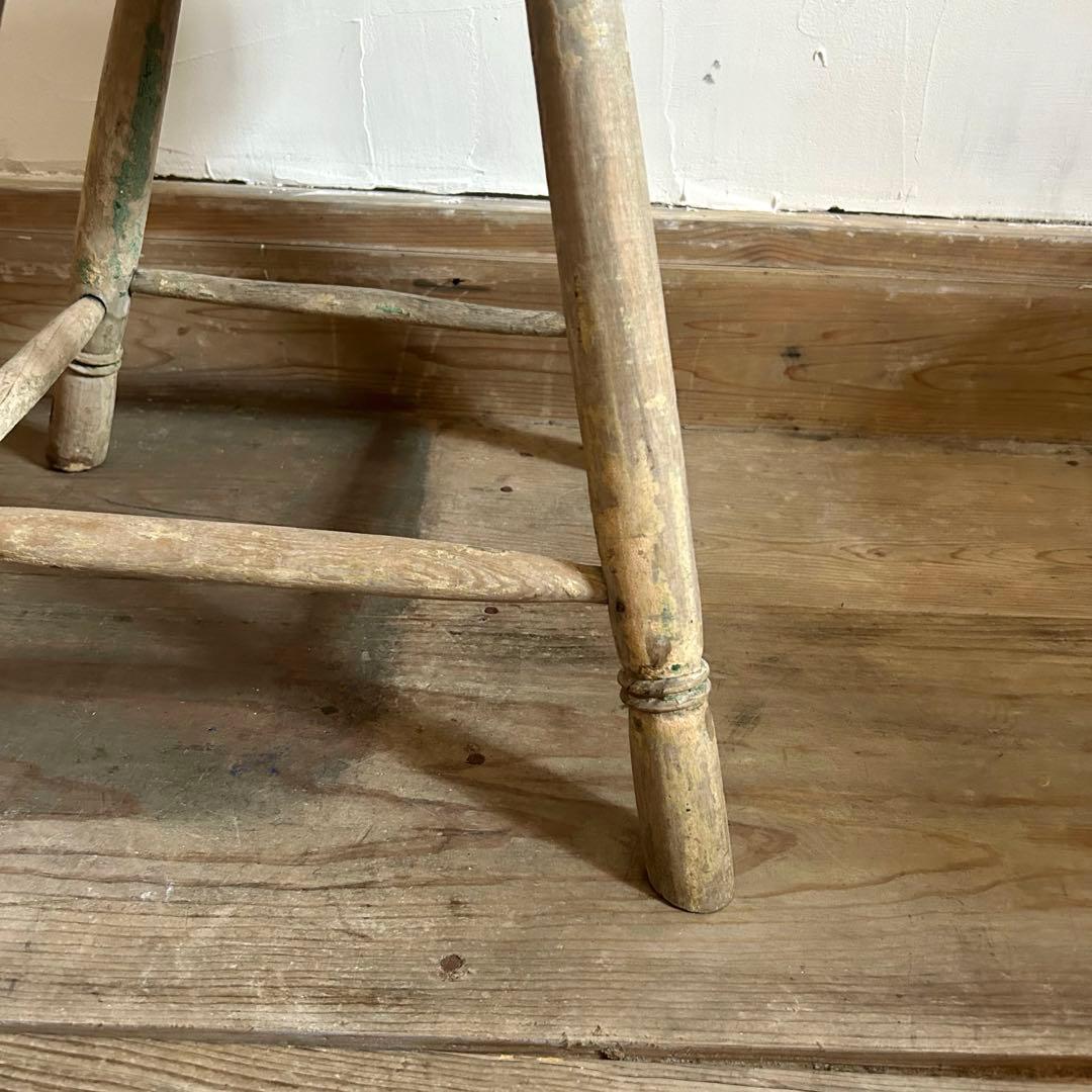 フランスアンティーク ボウバックチェア カフェチェア 1800年代