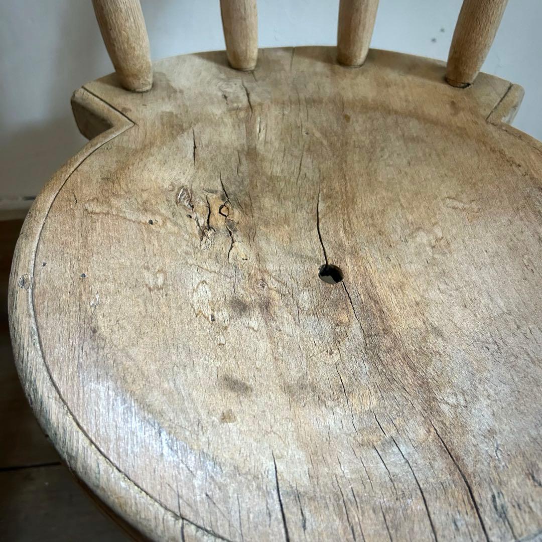 フランスアンティーク ボウバックチェア カフェチェア 1800年代