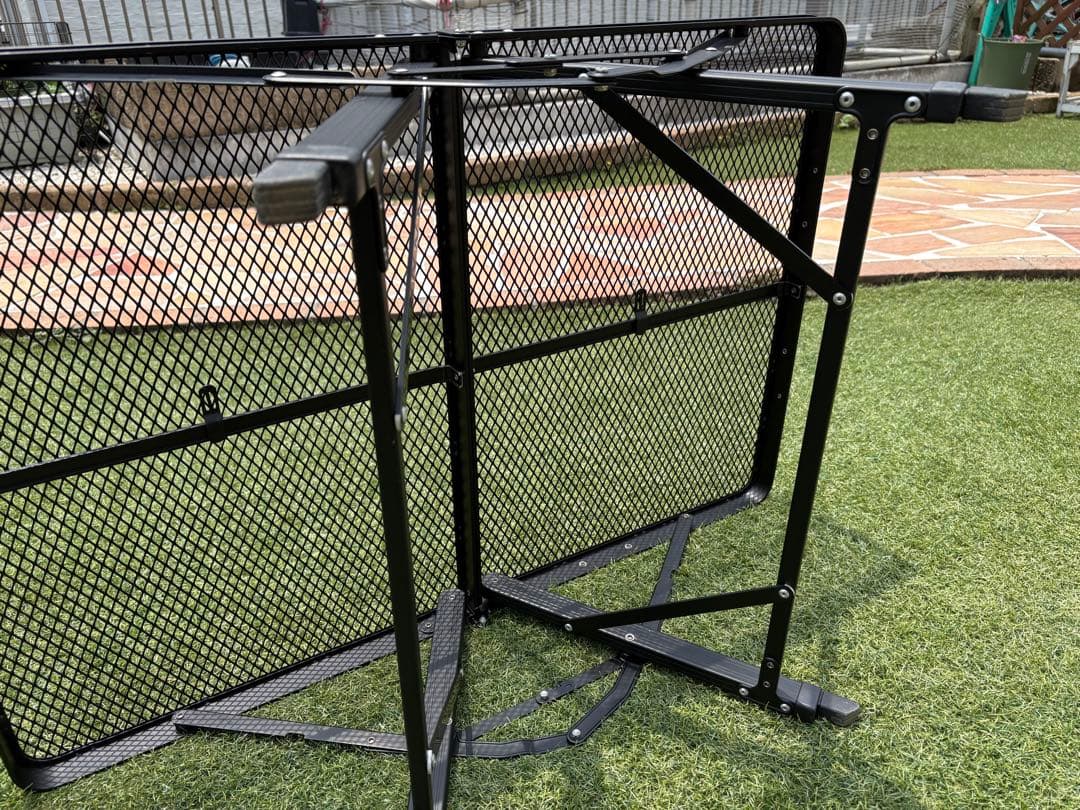 オガワ　3ハイ&ローテーブル タフメッシュ