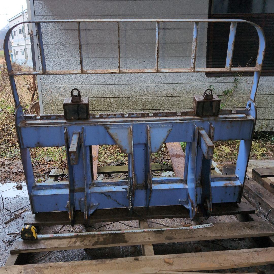 フルカワミニホイールローダのパレットフォーク