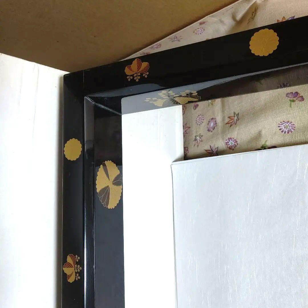 炉縁、真塗、高台寺蒔絵、ひち28番