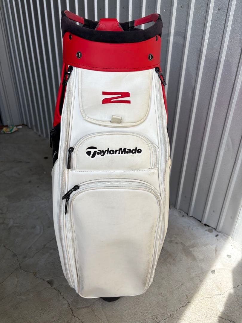 TaylorMade Stealth キャディバッグ 赤白