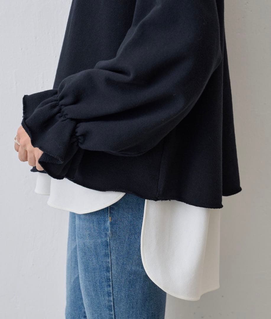 新品 BEARDSLEY(ビアズリー)袖口フリルトレーナー ガリャルダガランテ