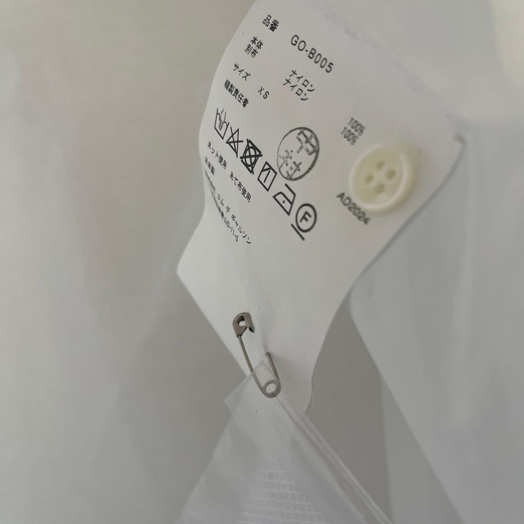 25SS 5本腕シアーブラウス　コムデギャルソン