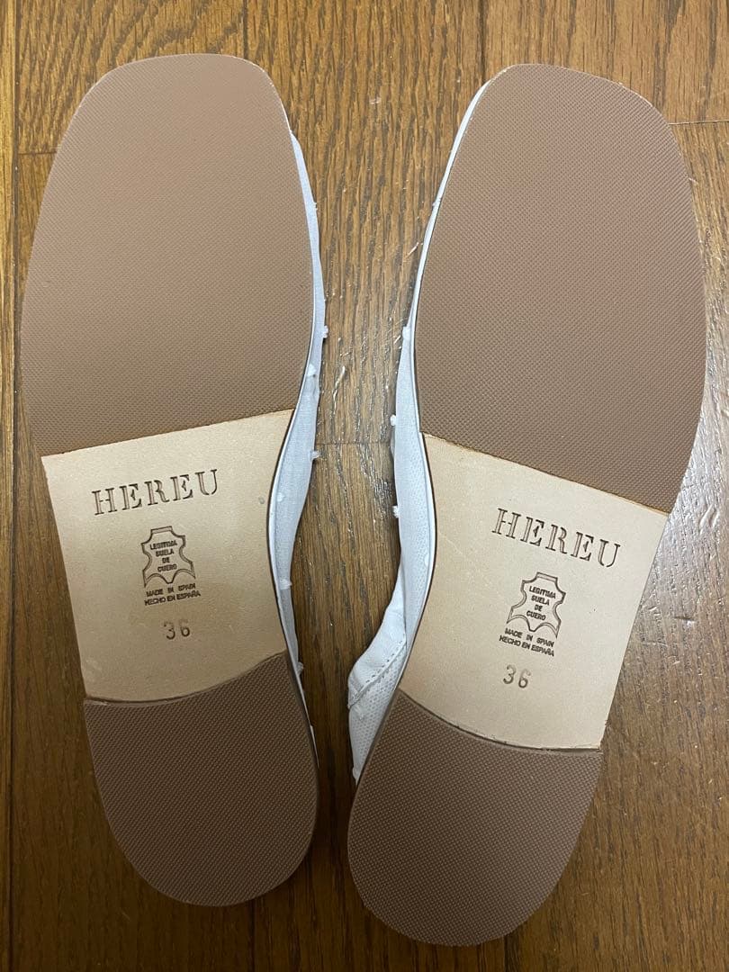 CECILIE BAHNSEN×hereu バレエシューズ