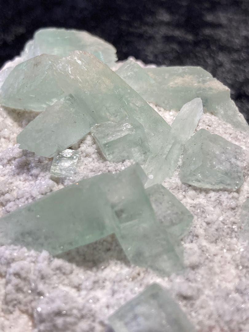 グリーンアポフィライト 原石 極上 クラスター 癒し 天然石 パワーストーン