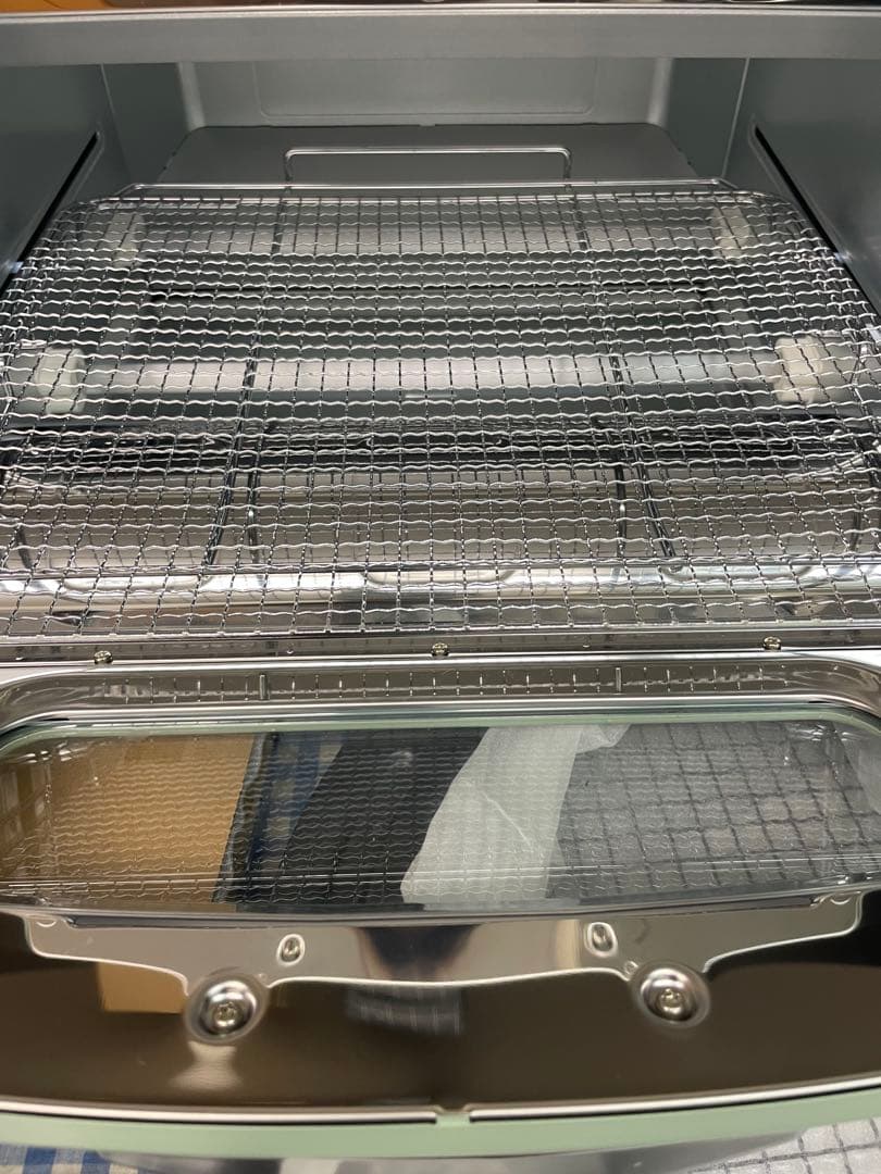 アラジン　ミントグリーン トースター グリル機能付き