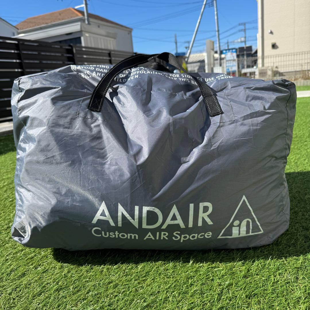 ほぼ未使用　ANDAIR Xfram DAND-03 エアフレームテント