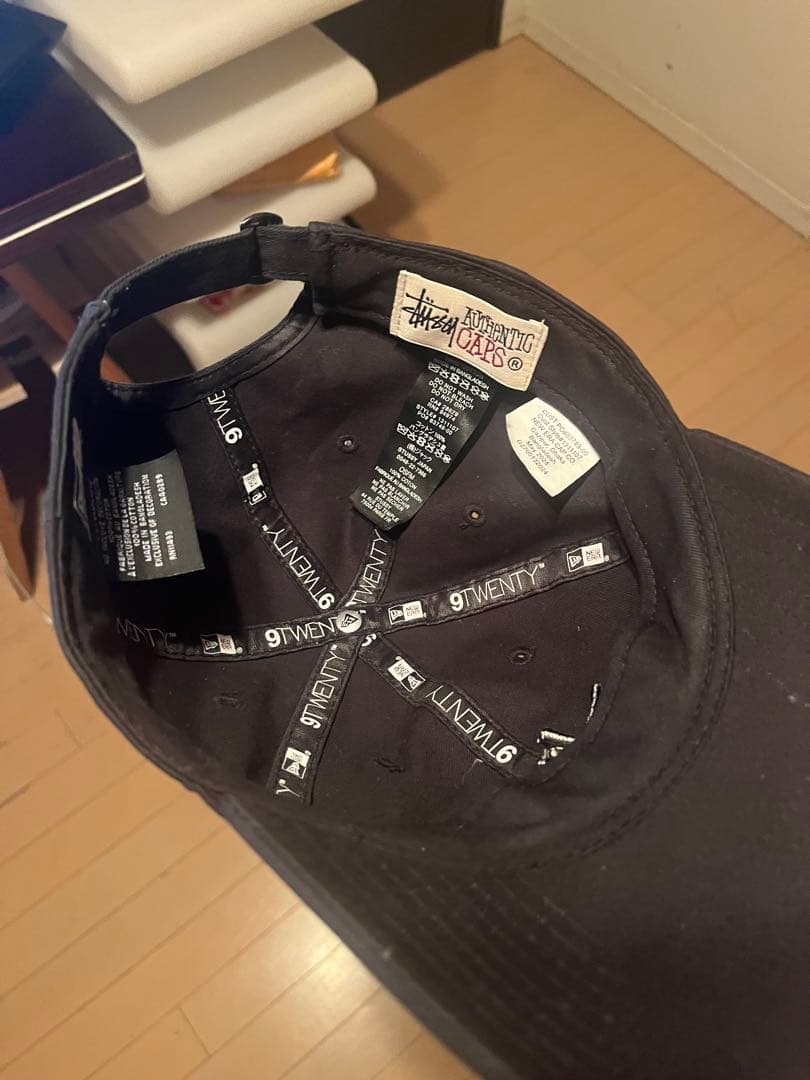 Stussy×NEW ERA 9TWENTY キャップ ブラック