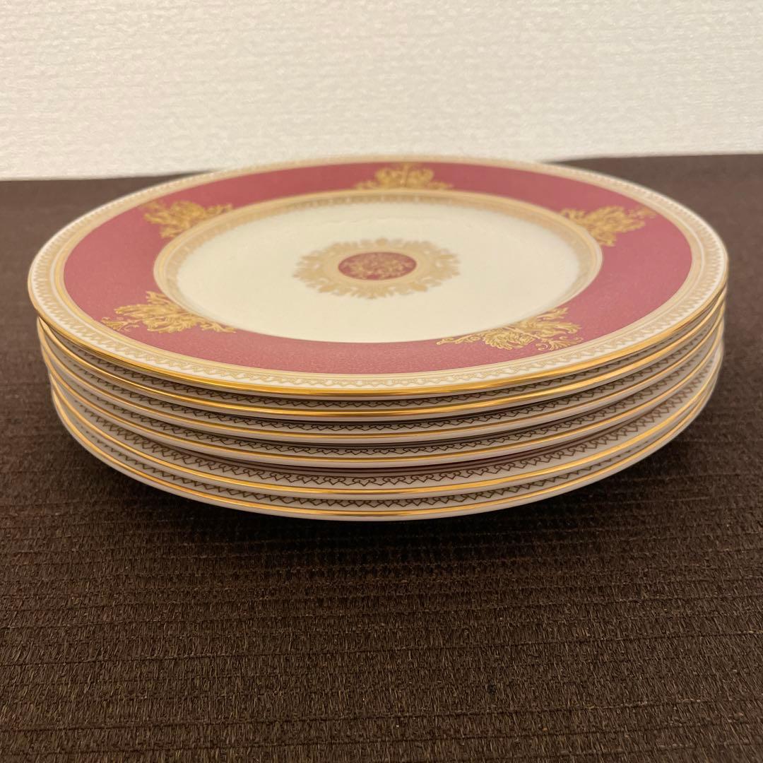 ウェッジウッド　コロンビア　パウダールビー　ディナープレート　22.5cm