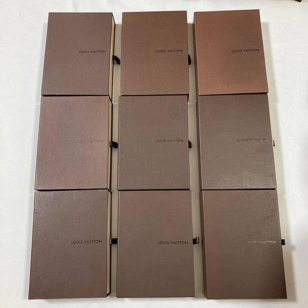 ルイヴィトン　空箱　47個　長財布　折り財布　キーケース用