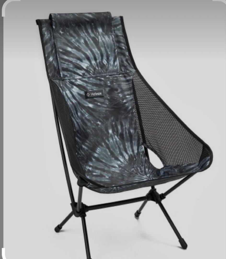 Helinox アウトドアチェア チェアツー　タイダイ柄