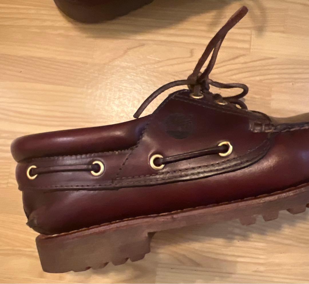 Timberland ティンバーランド スリーアイ バーガンディ　27cm