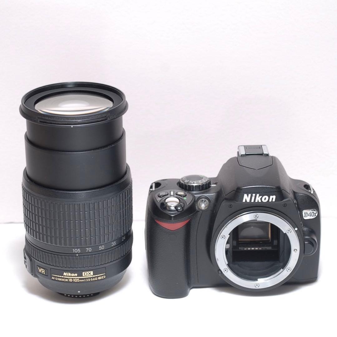 お手軽に一眼レフを始めよう✨Nikon D40X✨広角望遠レンズ✨簡単操作✨
