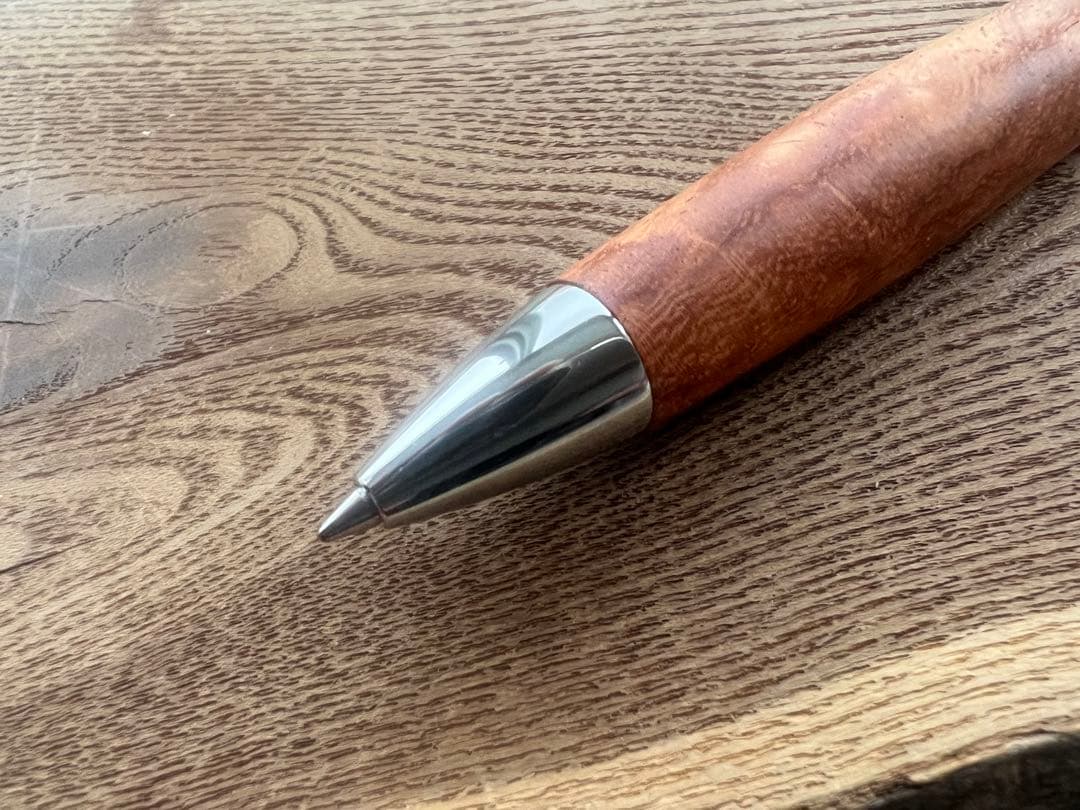 【新品・未使用】工房楔　極上杢　花梨なみ杢　ボールペン