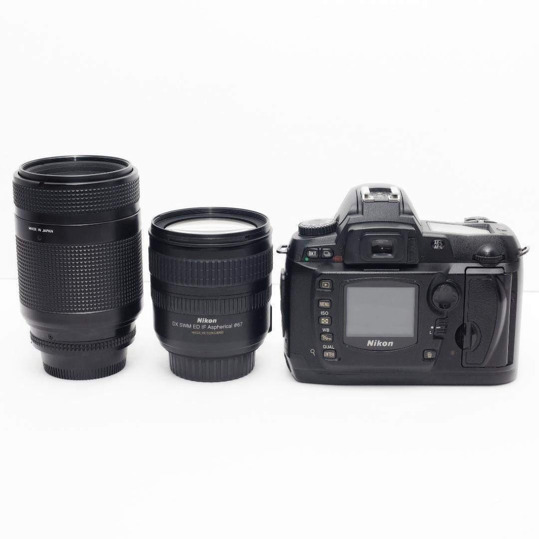 簡単操作でデジイチ入門✨Nikon D70✨届いたらすぐ使える✨ダブルレンズ✨