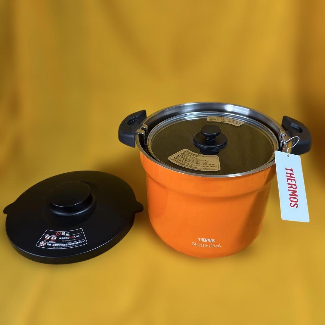 値下げ！サーモス真空保温調理鍋シャトルシェフ 4.3㍑４〜６人用KBJ-4500