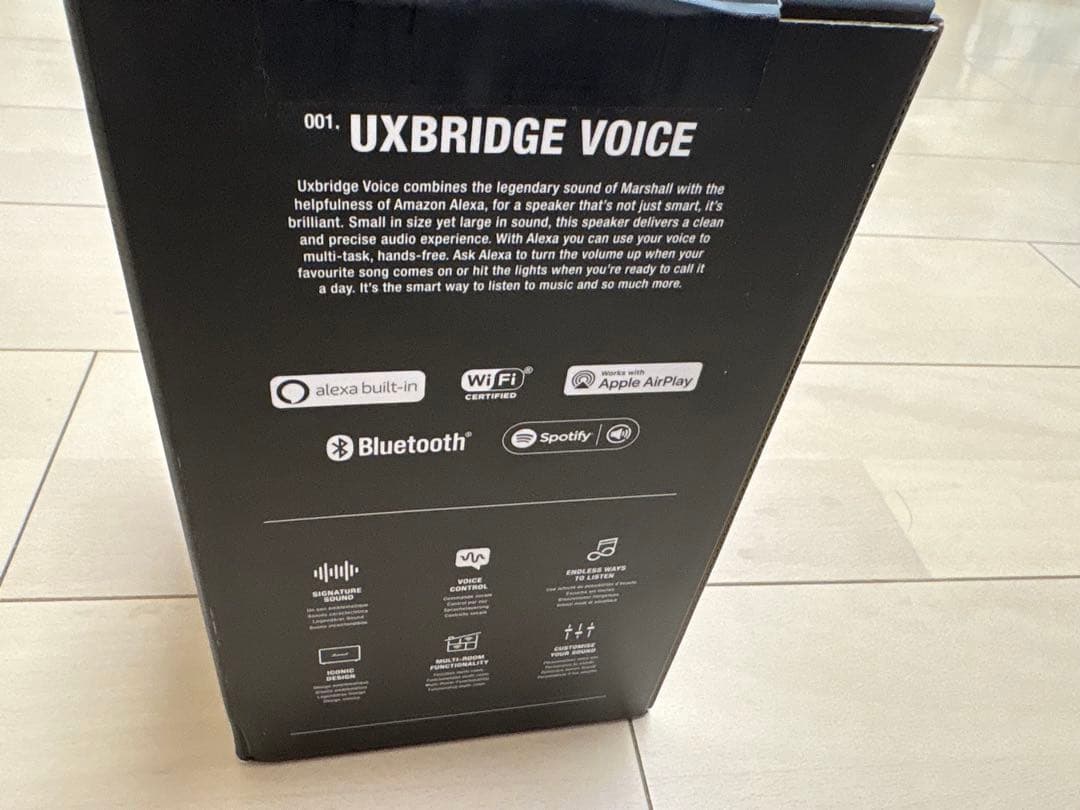 未使用・Marshall Uxbridge Voice with Alexa