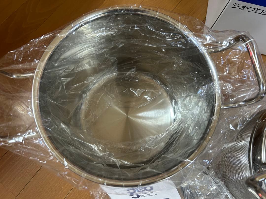 宮崎製作所GEO-21Pジオプロダクトパスタポット21cm新品未使用