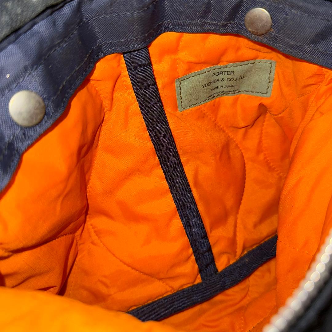 美品　ポーター　フォース　サコッシュ　ショルダー　バッグ　タンカー　旅行