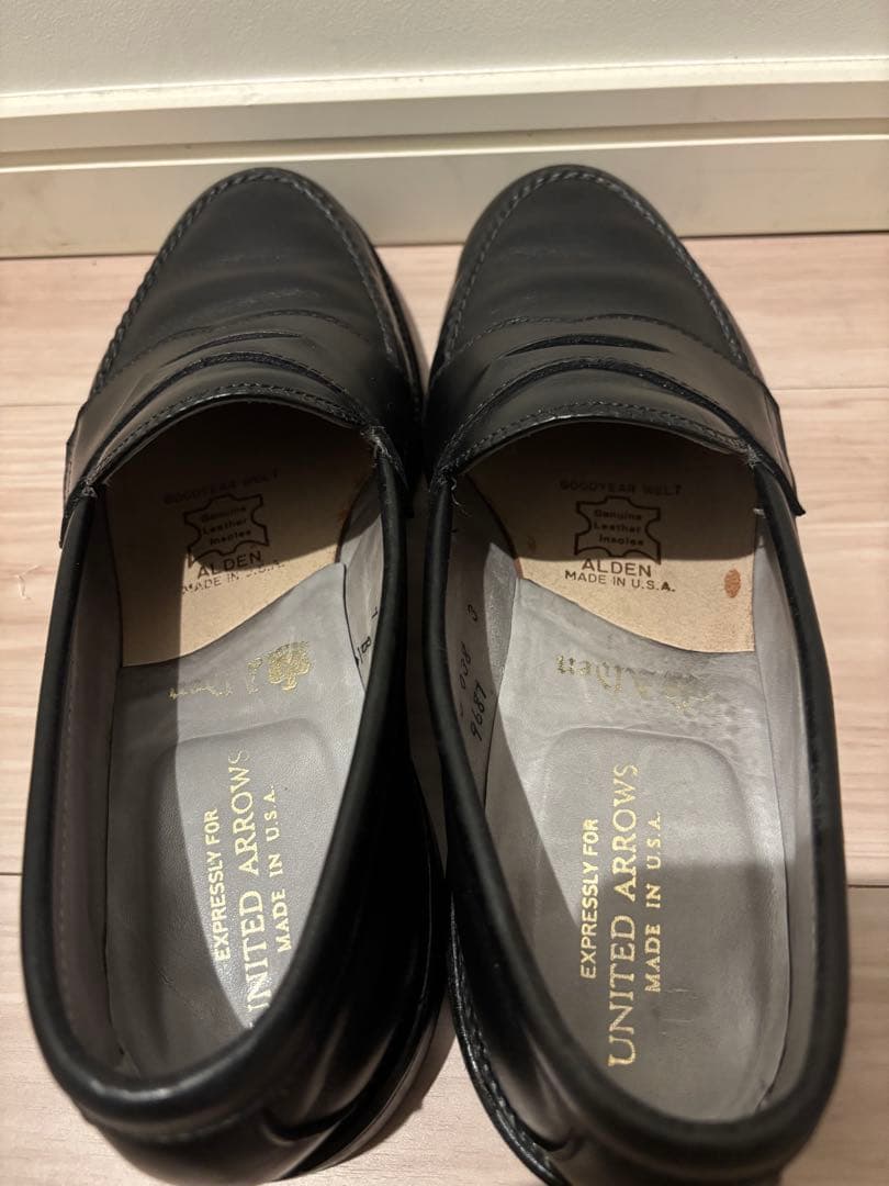 ALDEN × UNITEDARROWS ローファー us7