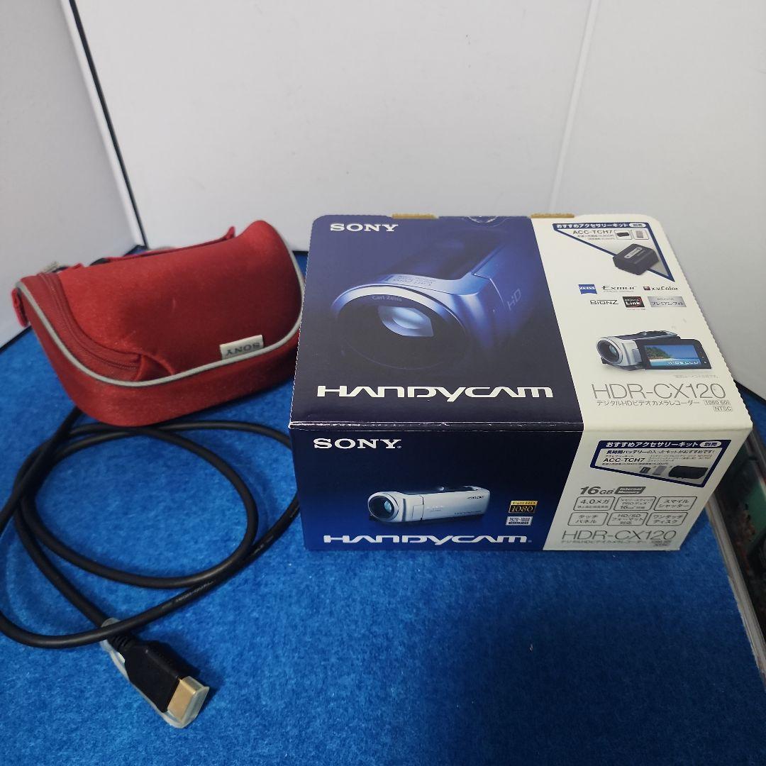 美品　SONY ハンディカム HDR-CX120　ハンディカムビデオカメラ