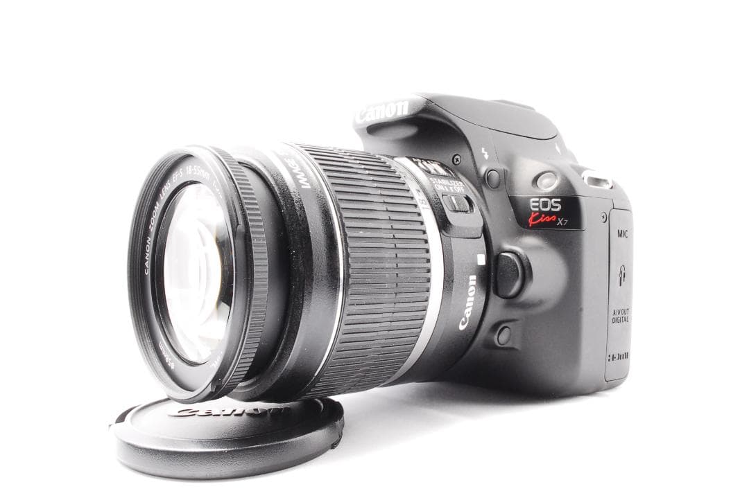 キャノン kiss X7⭐ダブルレンズセット⭐超望遠レンズ⭐カメラバッグ付