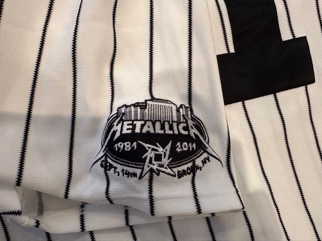【限定アイテム】メタリカ・ヤンキース仕様ユニフォーム