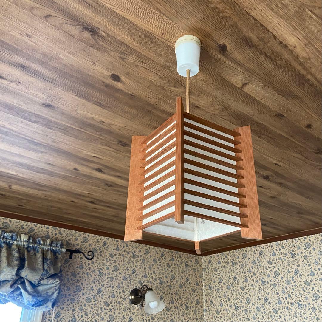 昭和レトロ　和風照明　和モダン　ペンダントライト　ナショナル