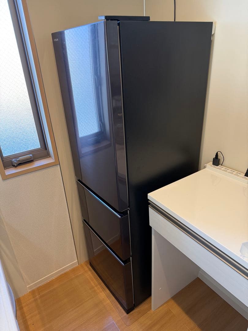 ★よねやまともひろ★ 日立 HITACHI 冷蔵庫 R-V32KV(K)