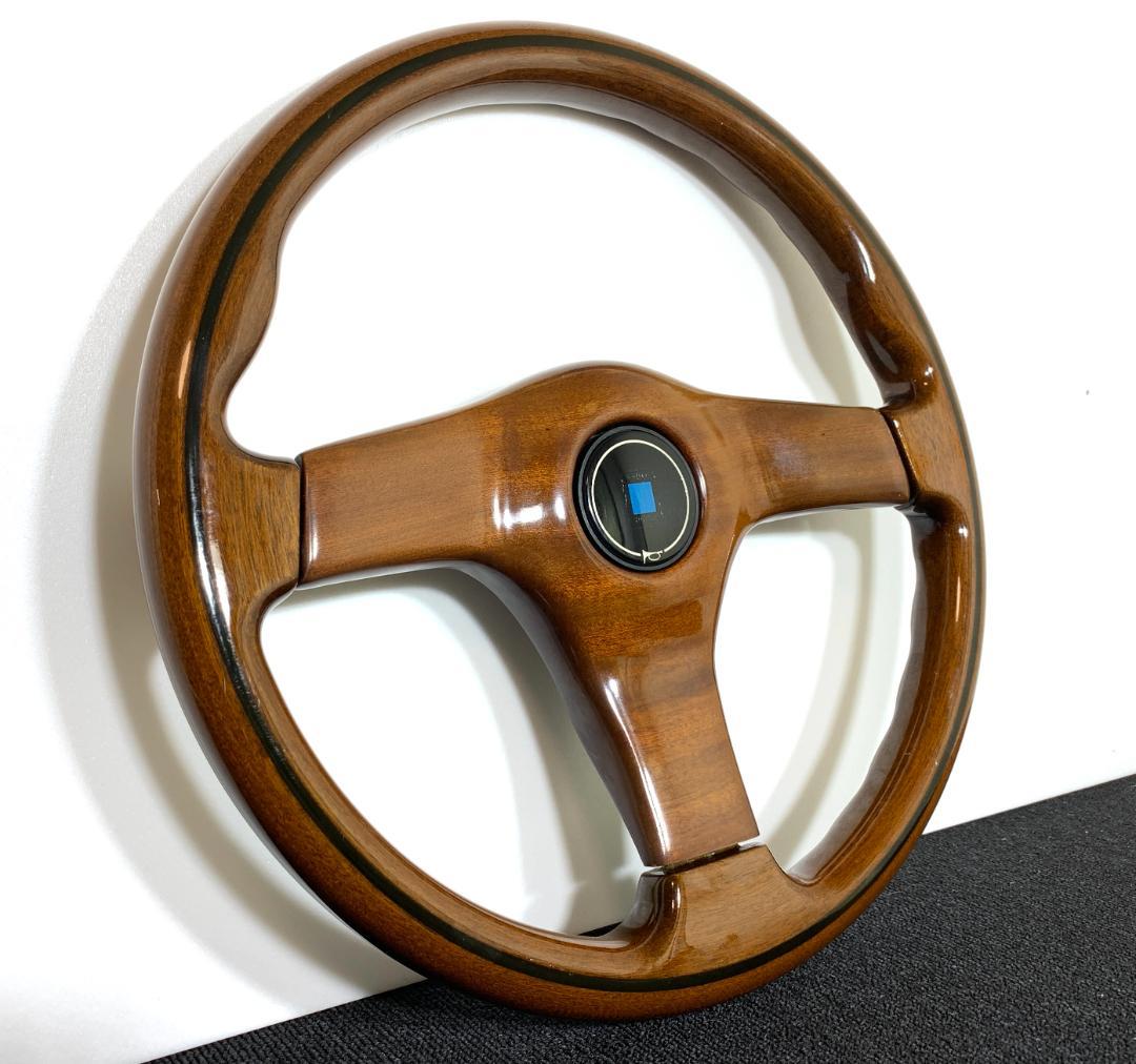 ナルディ ガラ3 タイプ3 マホガニー ホーンボタン付 本物 希少 美品