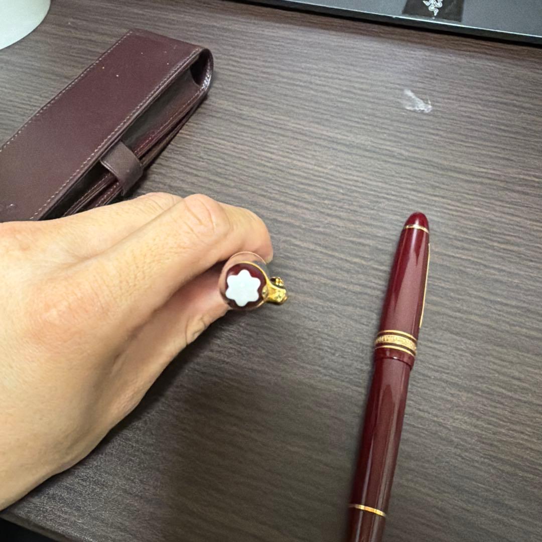 希少　廃盤　極美品 モンブラン 万年筆 14k ケース付き 4810