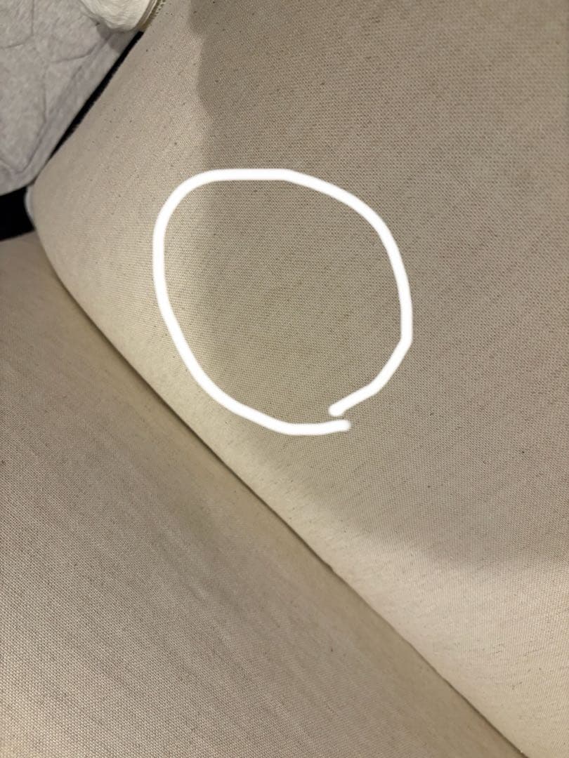 arflex MARENCO マレンコ ２人掛け ソファ 麻カバースタンプあり