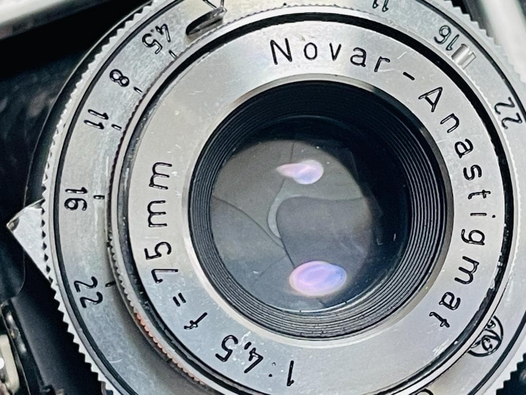 ツァイスイコン Zeiss Ikon NETTAR 75mm F4.5